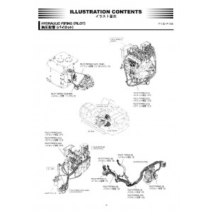 Hitachi Zaxis 470LC-5B and Zaxis 470LCH-5B Crawler Excavator set of Parts Catalogs