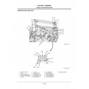 Hitachi Zaxis 470H-GI Crawler Excavator set of Service Manuals