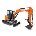 Hitachi Zaxis 50U-5N Compact Excavator set of Service Manuals