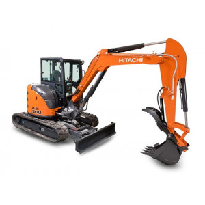 Hitachi Zaxis 48U-5A Compact Excavator set of Parts Catalogs