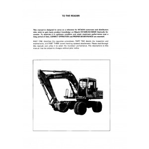 Hitachi EX100WD Wheel Excavator set of Service Manuals