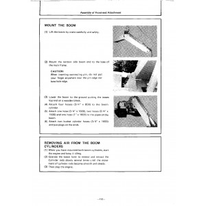 Hitachi EX200 and EX200LC Crawler Excavator set of Service Manuals