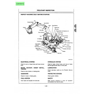 Hitachi EX220-3 and EX220LC-3 Crawler Excavator set of Service Manuals