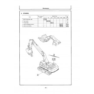 Hitachi UH181 Crawler Excavator set of Service Manuals