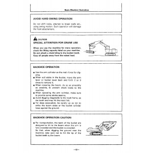 Hitachi EX400 Crawler Excavator set of Service Manuals