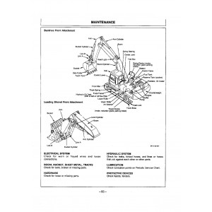 Hitachi EX700 Crawler Excavator set of Service Manuals