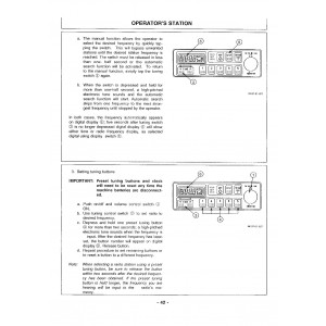 Hitachi EX550, EX550LC, EX550H and EX550HLC Crawler Excavator set of Operators Manuals