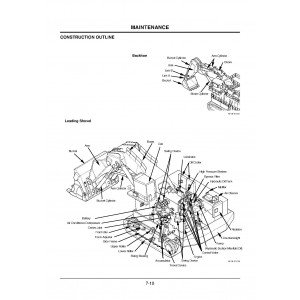 Hitachi EX5500 Hydraulic Excavator set of Service Manuals