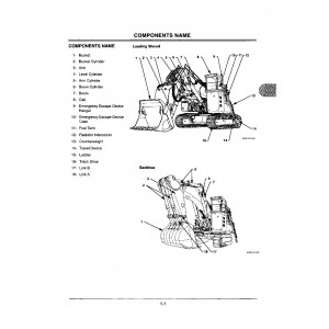 Hitachi EX1900-5 Hydraulic Excavator set of Service Manuals