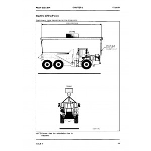 Hitachi AH170, AH200 and AH250 Articulated Dump Truck set of Service Manuals