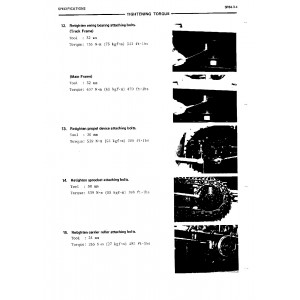 Hitachi EX270 and EX270-LC Crawler Excavator set of Service Manuals