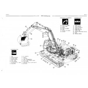 Hitachi EX270 and EX270-LC Crawler Excavator set of Service Manuals