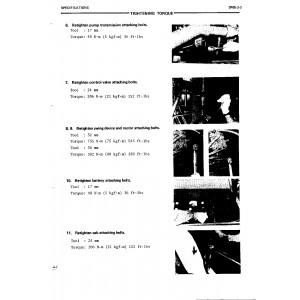 Hitachi EX300 Crawler Excavator set of Service Manuals