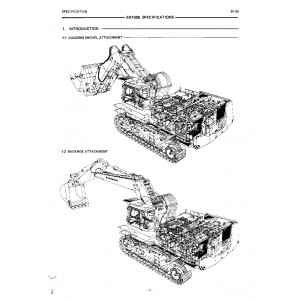 Hitachi EX1000 Crawler Excavator Workshop Manual