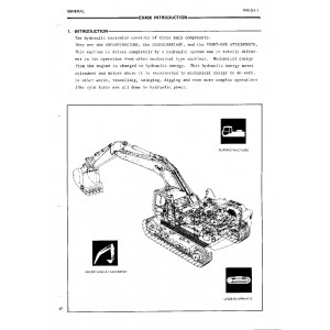 Hitachi EX400 Crawler Excavator set of Service Manuals