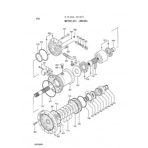 Hitachi EX400 Crawler Excavator set of Parts Catalogs