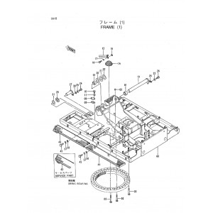 Hitachi EX400-3, EX400LC-3, EX400H-3 and EX400LCH-3 Crawler Excavator set of Parts Catalogs