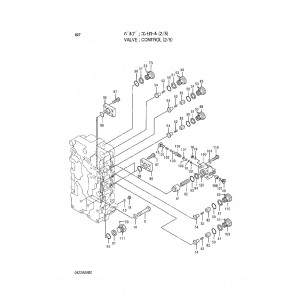 Hitachi EX400-3, EX400LC-3, EX400H-3 and EX400LCH-3 Crawler Excavator set of Parts Catalogs