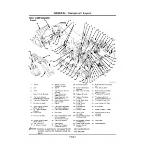 Hitachi EX3600-5 Crawler Excavator set of Service Manuals