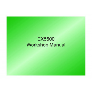 Hitachi EX5500 Hydraulic Excavator set of Service Manuals