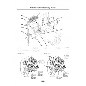 Hitachi EX5500 Hydraulic Excavator set of Service Manuals