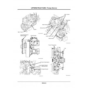 Hitachi EX1800-3 Hydraulic Excavator set of Service Manuals