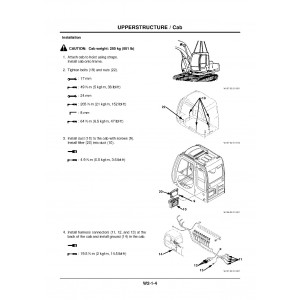 Hitachi EX160LC-5 Crawler Excavator set of Service Manuals